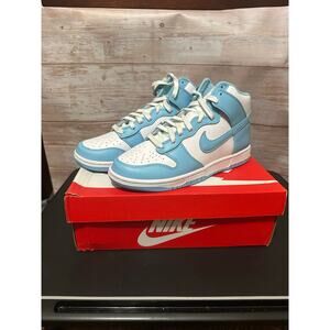 Men’s Nike dunk retro high chill blue 9.5
